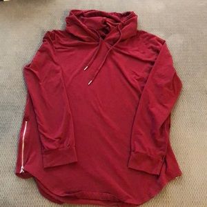 Maroon Lightweight Hoodie!